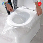 Weißes Einweg-Toilettensitzdeckel Einweg-Toilettenhülle Automatisches Toilettensitzdeckel