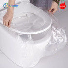 White Disposable Toilet Seat Cover Single Use Toilet Sheath Automatic Toilet Seat Cover