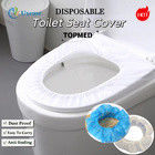 White Disposable Toilet Seat Cover Single Use Toilet Sheath Automatic Toilet Seat Cover