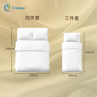 Polyester Hotel Disposable Products Disposable Linen Sheets For Hotel Use