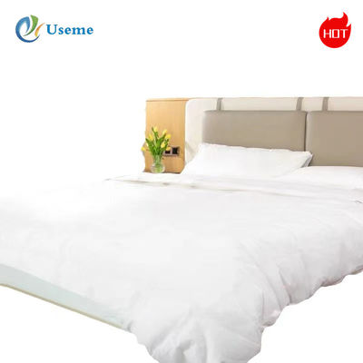 Filled Cotton Hotel Disposable Products Rectangular Disposable Bedding For Travel