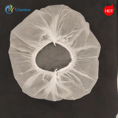 100pcs/Pack Round Disposable Shower Caps Hair Cap Disposable For Personal Care