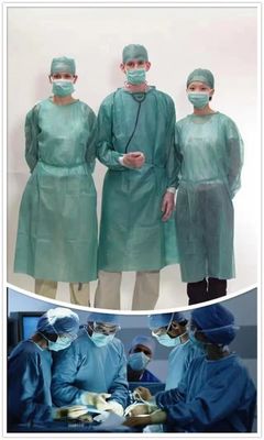 Nonwoven Disposable Isolation Gowns Surgical Isolation Gowns  ISO