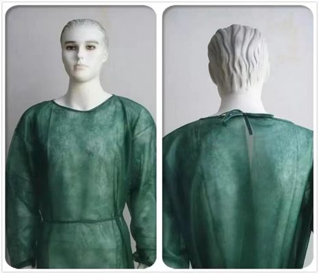 Nonwoven Disposable Isolation Gowns Surgical Isolation Gowns  ISO
