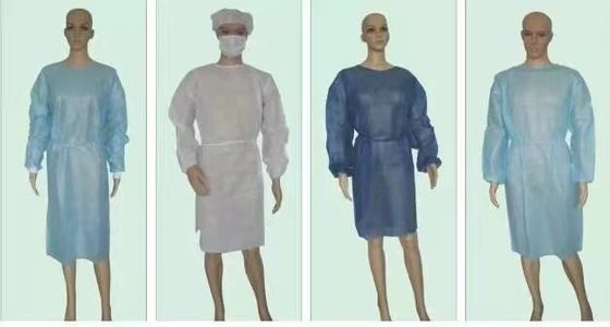 Nonwoven Disposable Isolation Gowns Surgical Isolation Gowns  ISO
