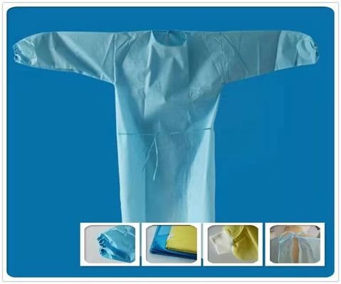 Nonwoven Disposable Isolation Gowns Surgical Isolation Gowns  ISO