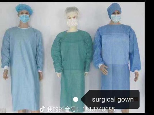 Isolation Disposable Surgical Gowns Surgical Nonwoven Gown Disposable Patient Gown